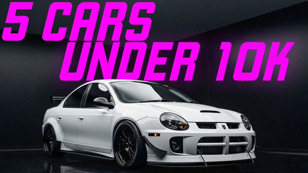 The 5 Most Fun Cars Under $10,000