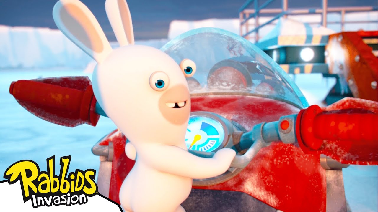 Rabbid de Nieve 🎅🏻❄️ | Rabbids La Invasión 🐰 | Dibujos animados