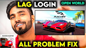 All Problem Fix In Racing Master Game | login, Download , VPN , Open world | Racing Master Download