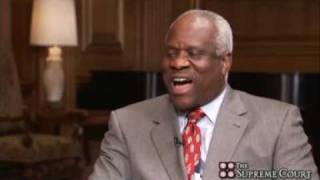 Justice Thomas on being recognized