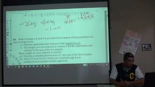 S2 Linear Combination of Random Variables - lec 3