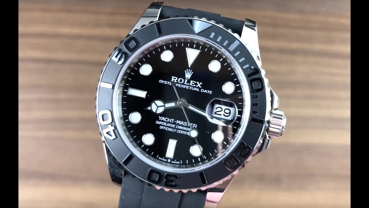rolex yacht master 42 oysterflex review