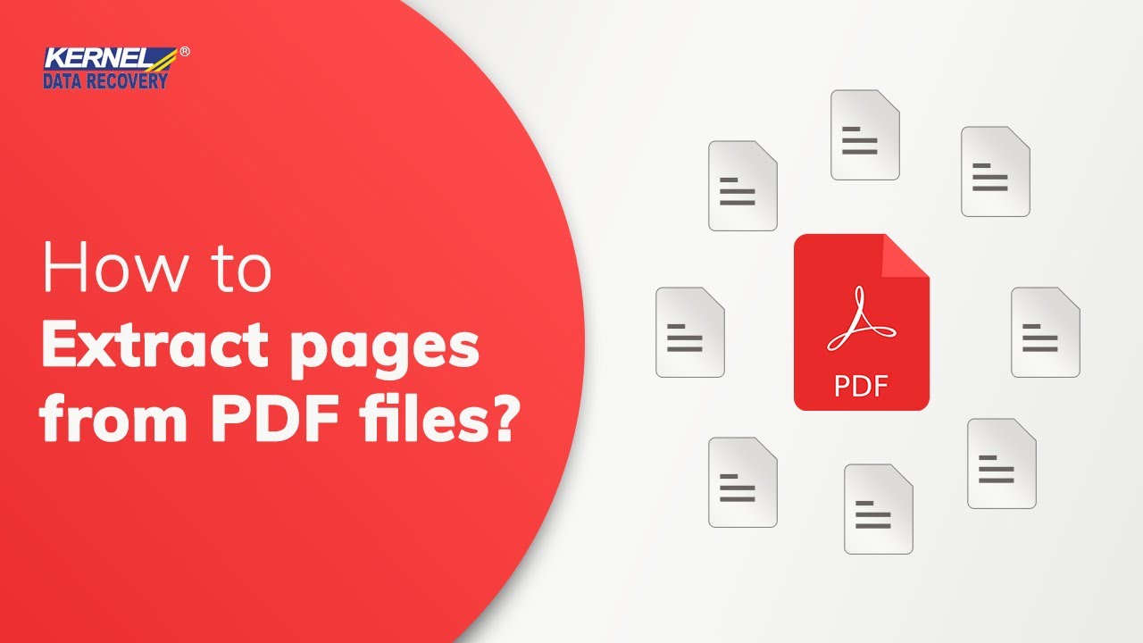 How to Extract Pages from PDF files? - YouTube