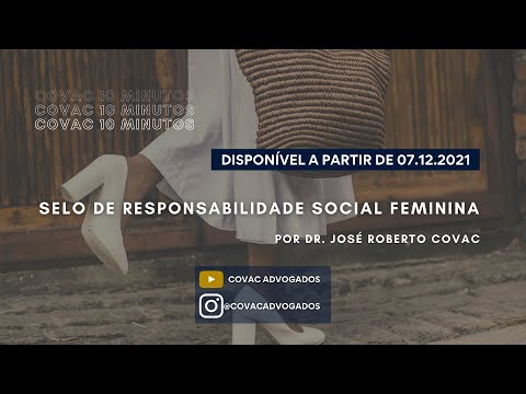 Covac 10 Selo responsabilidade social feminina