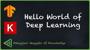 Hello World of Deep Learning