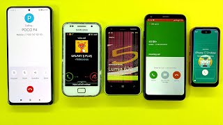 Poco F4 Calling Iphone 17Promax, Samsung Splus, Nokia Lumia 620, Lg Q6Plus Incoming Call