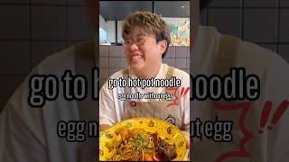 Go to hot pot noodle