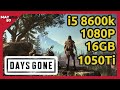 Days Gone BENCHMARKS | Core i5 8600k | 16GB 3200MHZ | GTX 1050TI 4GB | BEST SETTINGS | 1080P