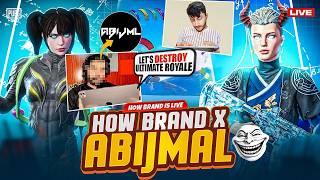 Branda x Abijmal😎 | Aj Hoga Mot Ka Khel | Pubg Mobile | How Brand