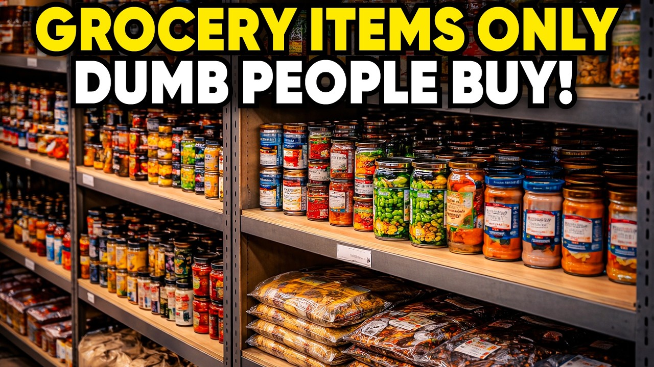 14 Grocery Items Only DUMB People Buy!
