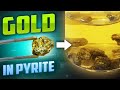 Use unbelievable mining gold with just a pyrite stone