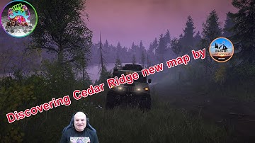 Snowrunner discovering new map Cedar Ridge by Remoh667
