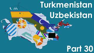 World Subdivisions - Part 30 - Turkmenistan & Uzbekistan