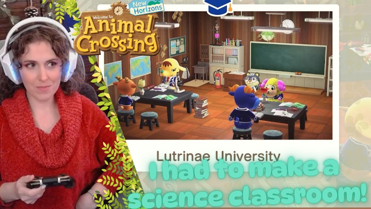 Biologist Plays Animal Crossing! I really just need to finish this darn tree!