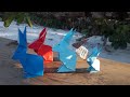 Origami rabbit | Gấp thỏ bằng giấy đơn giản nhất