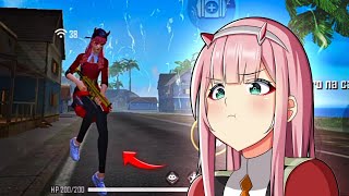 Zero Two In Free Fire Mode Madara, Ruok Ff, Apelapato999, White Ff Free Fire Highlights
