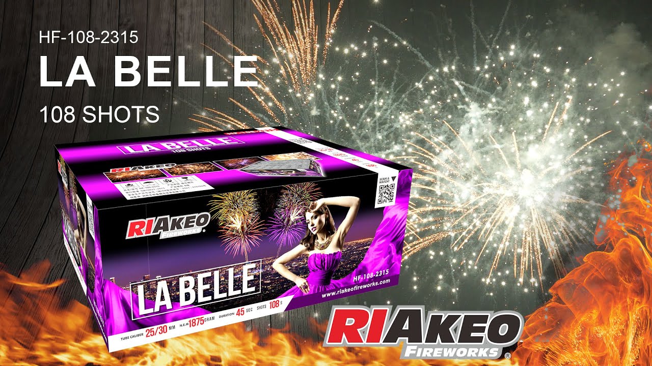 LA BELLE   HF-108-2315  25/30mm | RIAKEO FIREWORKS