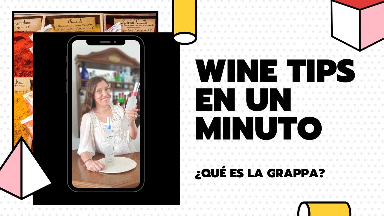 ¿Qué es la grappa y cómo se hace? 🍸⁠⁠