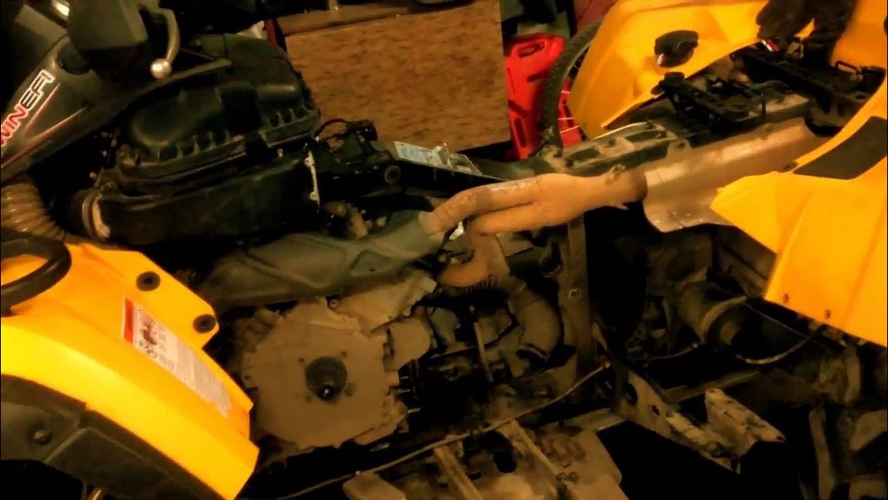 Как снять кпп brp expedition