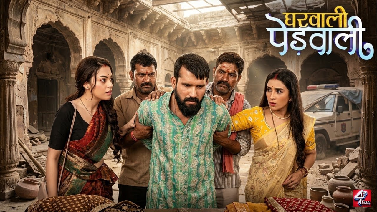 Gharwali pedwali / Today episode / Bacchan pakad kar bahut pita Hai ...