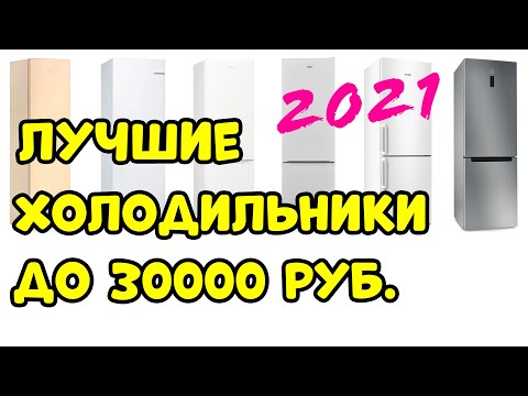 Лучшие Бюджетные ХОЛОДИЛЬНИКИ до 30000 руб. 2021