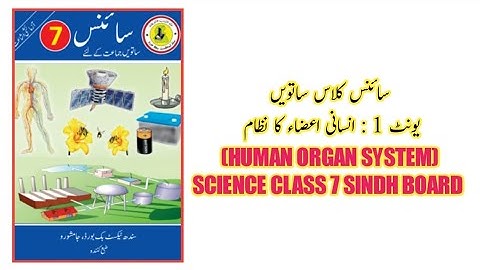 SCIENCE Class 7 Unit 1 : (HUMAN ORGAN SYSTEM) Complete, Solved