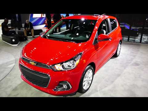 New 2018 Chevrolet Spark Subcompact Car - Exterior Walk Around - 2017 LA Auto Show, Los Angeles CA