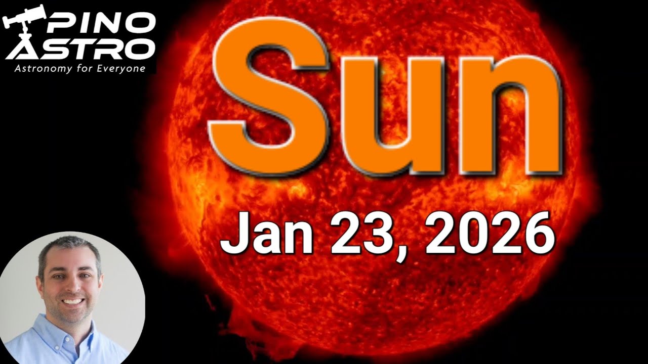 Sun in UV: Jan 23, 2026 