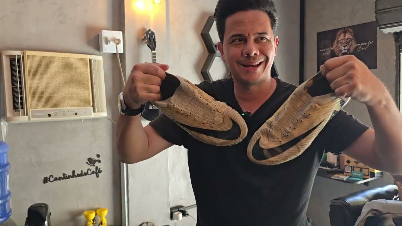 ASMR MINHA CHUTEIRA DE FUTEBOL 