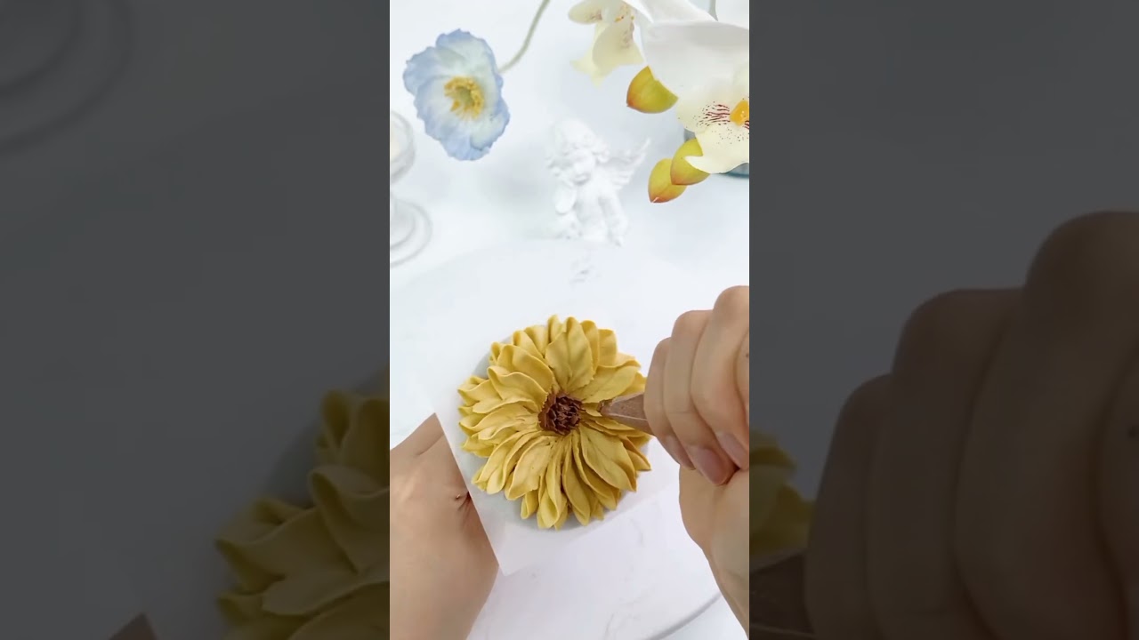 Beautiful Sunflower making tutorial