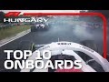 Team-mates Touch, Superb Starts And The Top 10 Onboards | 2019 Hungarian Grand Prix