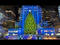 Live in NYC - Rockefeller Center Christmas Tree Lighting Preparation (December 1, 2020)