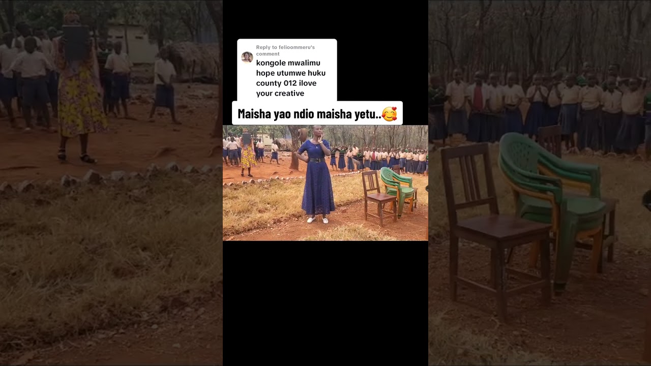 TAZAMA TEACHER YUFRESH AKIWAVUNJA MBAVU WANAFUNZI KWA KUWACHEKESHA..😀😀😀