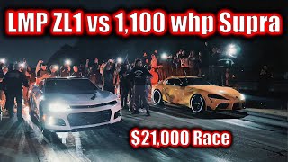 LMP Stage 4 ZL1 vs 8 Second Supra