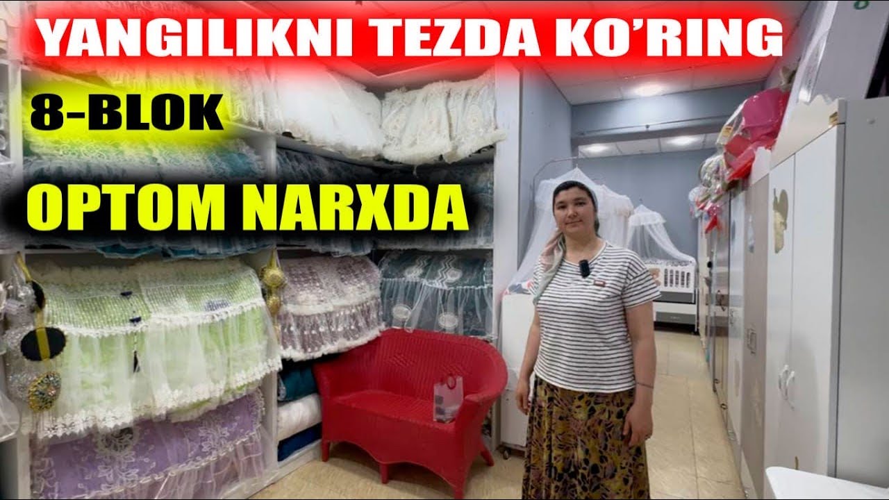 URGANCH DEXQON BOZORI 8 blok KICHKINTOY +