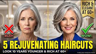 5 Rejuvenating Haircuts to Look 10 Years Younger Rich and Elegant at 60 Timeless Wisdom Path