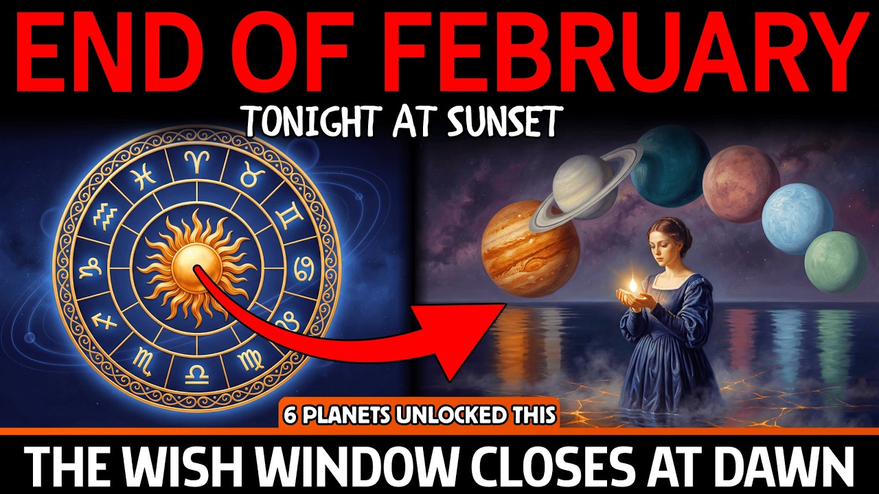 LAST NIGHT OF FEBRUARY: 6 PLANETS in the Sky at Once - Your Wish Could Become REAL