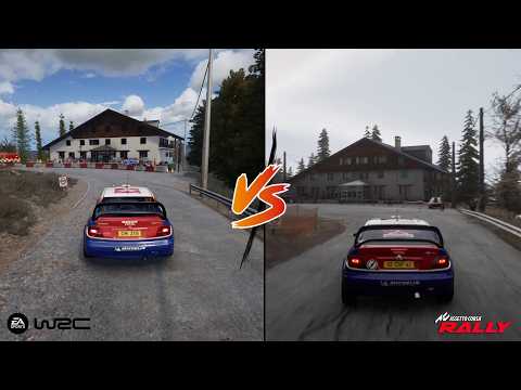 EA Sports WRC vs Asseto Corsa Rally Comparison