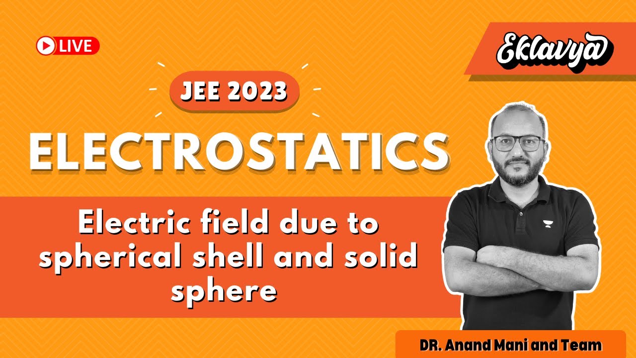 Electrostatics  | Electric field due to spherical shell and solid sphere | Eklavya 2023