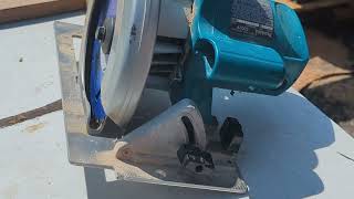 Makita 5007F Circular Saw Blade Replacement #makita #diy #howto 