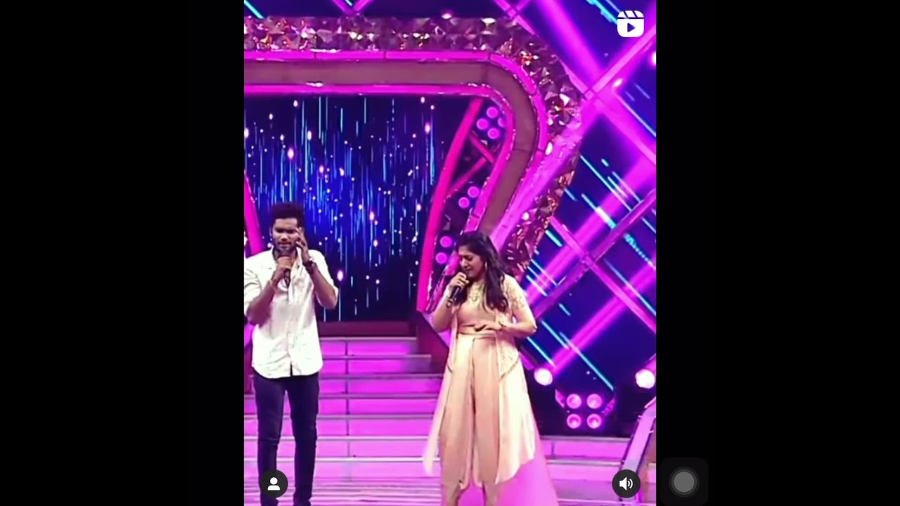 Sam Vishal and swetha mohan super singer awesome singing