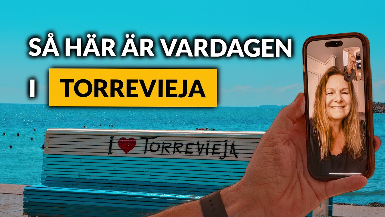 Vardagsliv i Spanien – Häng med mig i Torrevieja 🇪🇸☀️😎