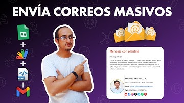 Como enviar correos masivos personalizados de Google Sheets con plantillas HTML mediante Apps Script