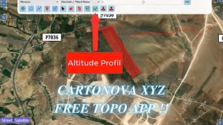 CartoNova : l'application topographique n°1 pour les ingénieurs et techniciens! screenshot 1