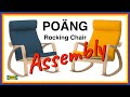 IKEA Poang Rocking Chair Assembly