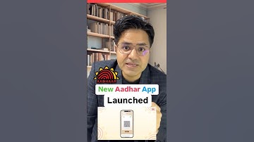 New Aadhaar App Launched with Face ID And QR Code Authentication - How To Download New Aadhar app?