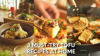 3 Must-try Tofu Recipes At Home | Vegan And Vegetarian Tofu Recipes