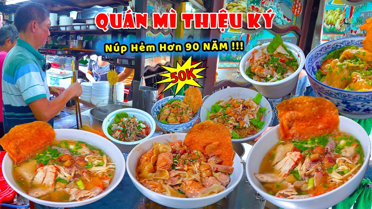 Tiệm Mì Thập Cẩm Người Hoa Núp Hẻm Gần 100 Năm Với Cách Làm Mì Độc Đáo Giá 50k ở Sài Gòn