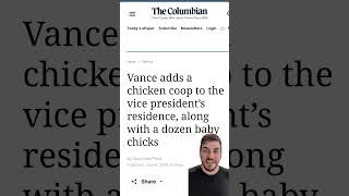 The vice-president's chickens