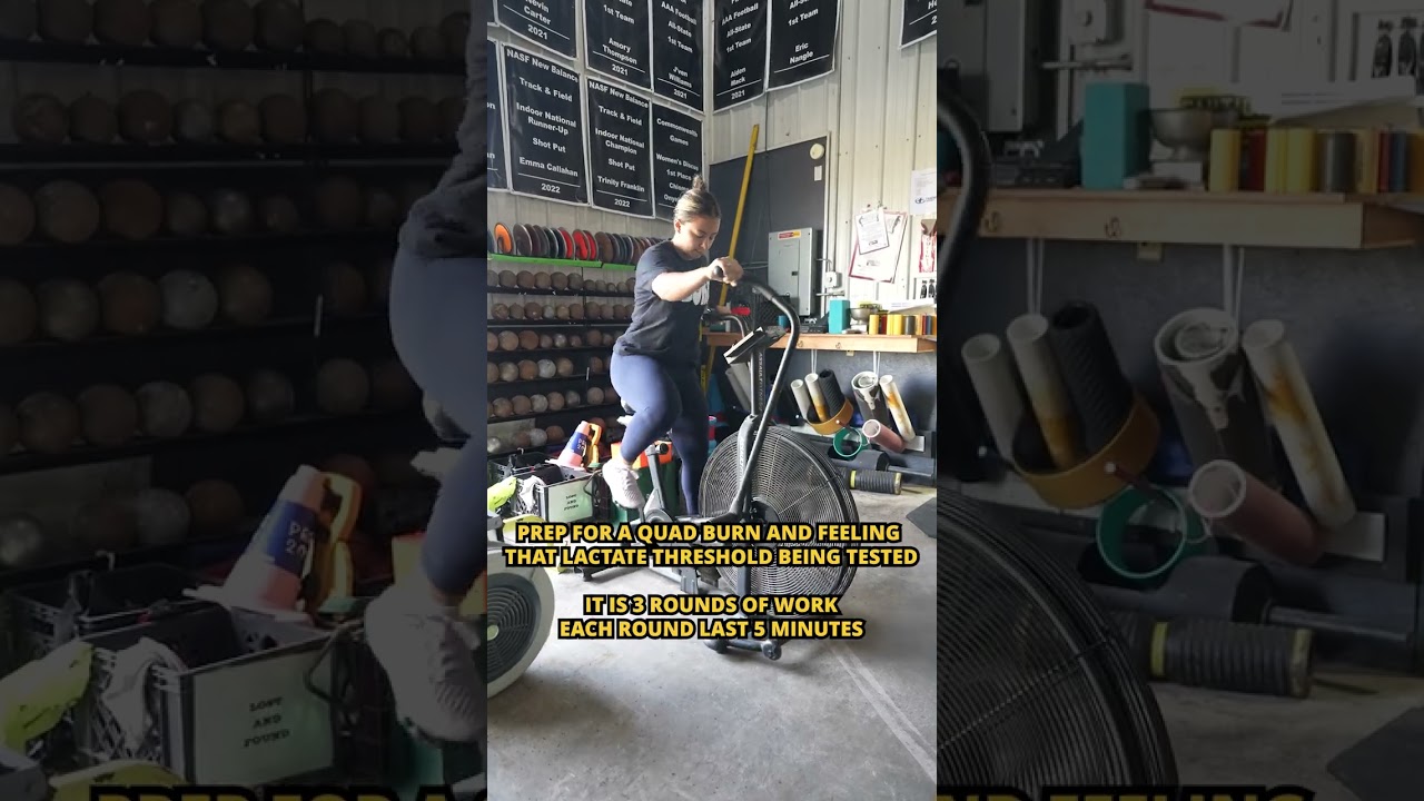 Assault Bike Quad Assault--Lactate Threshold, VO2 Max Training